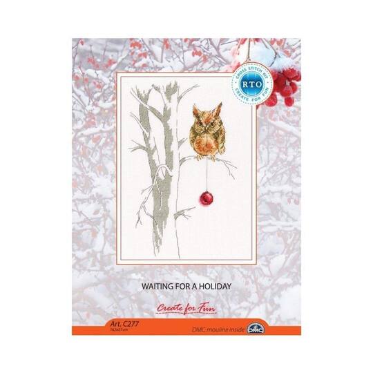RTO Waiting for a Holiday Cross Stitch Kit